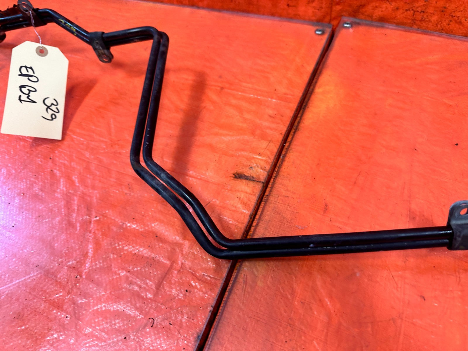 08 15 INFINITI G37 Q60 AUTO TRANSMISSION FLUID COOLER PIPES HOSES LINES #3295