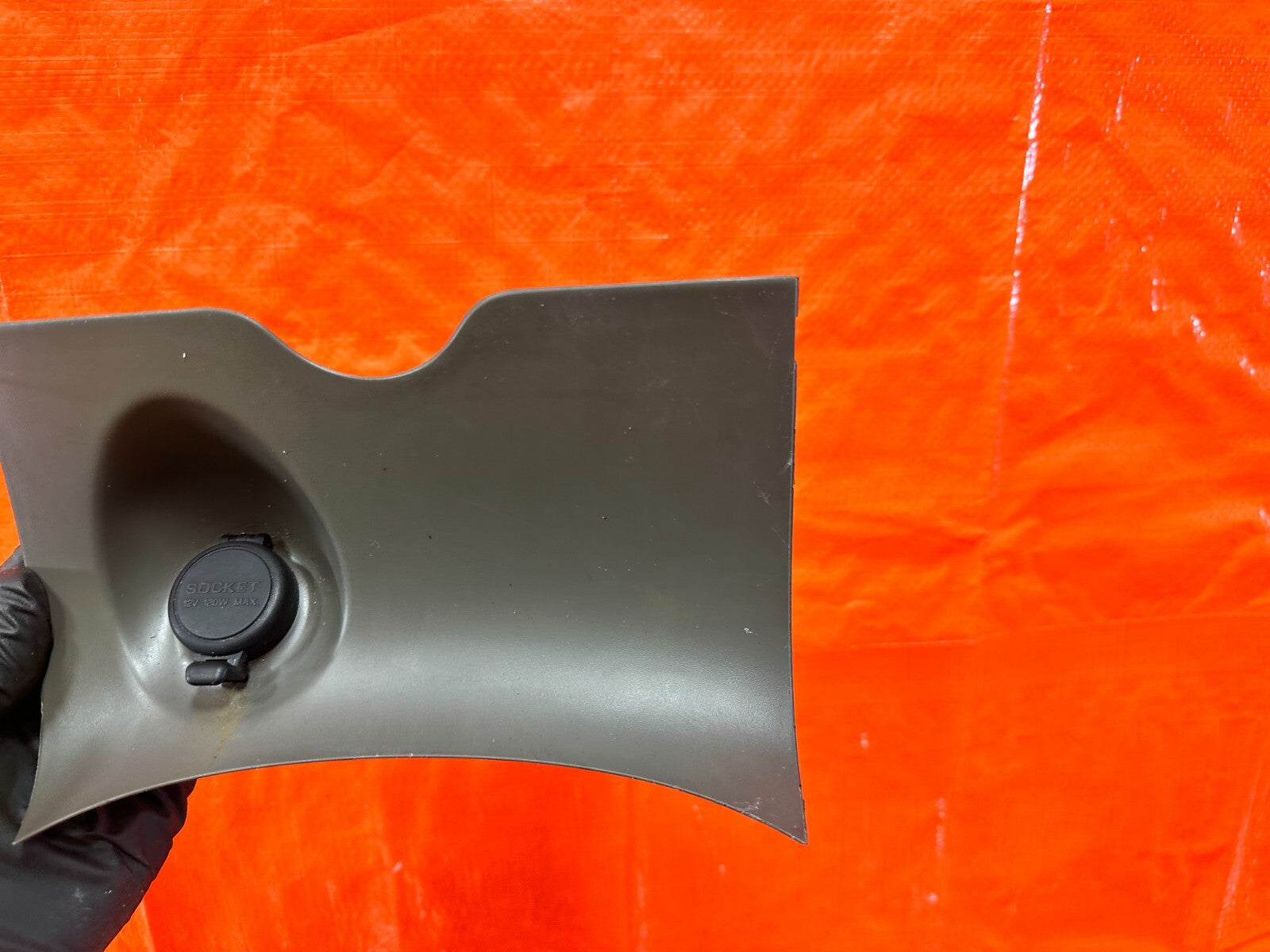 02 06 ACURA RSX   12 VOLT CENTER CONSOLE TRIM 12V 12 V   OEM #280 11