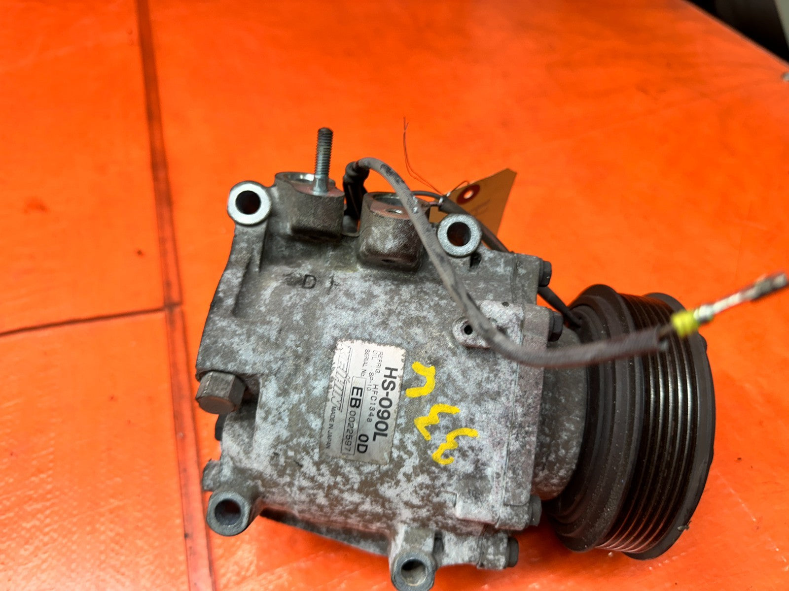 97 01 HONDA PRELUDE 2.2L AC A/C COMPRESSOR PUMP OEM #3367