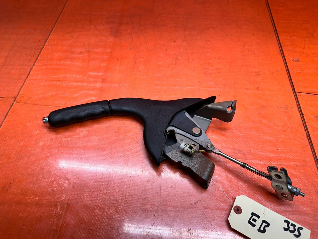 97 01 HONDA PRELUDE 2.2L EMERGENCY PARKING E BRAKE HAND LEVER PULL ASSEMBLY #3354