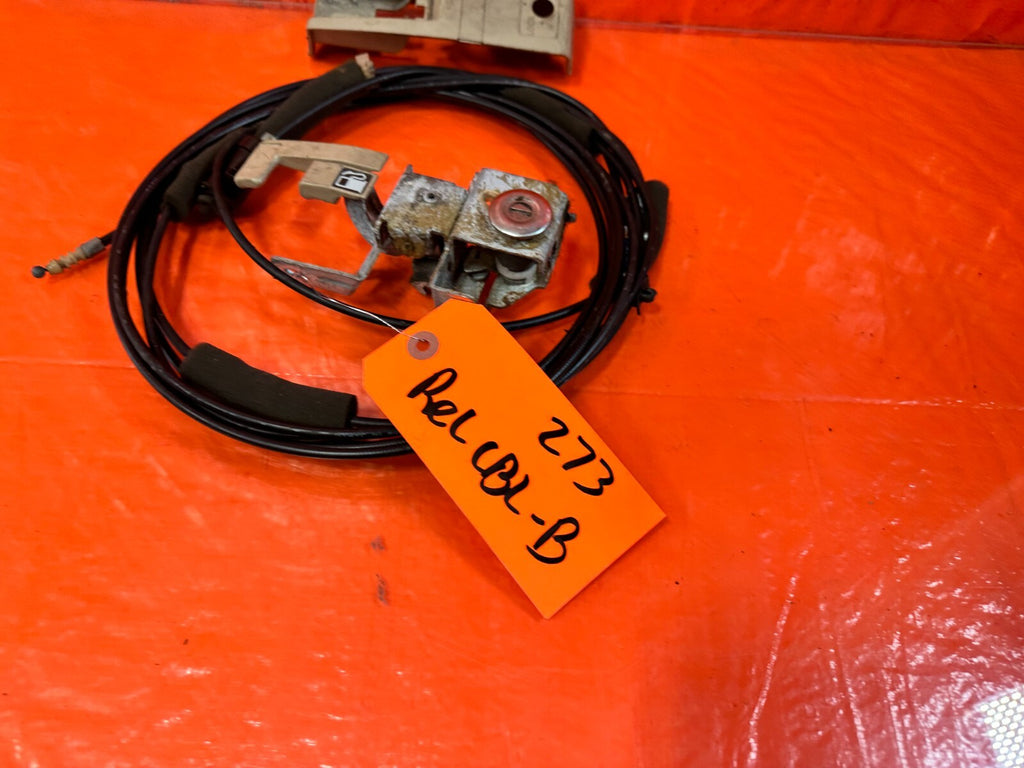 92 96 HONDA PRELUDE   GAS FUEL RELEASE & TRUNK HATCH RELEASE WIRE CABLE OEM #2735