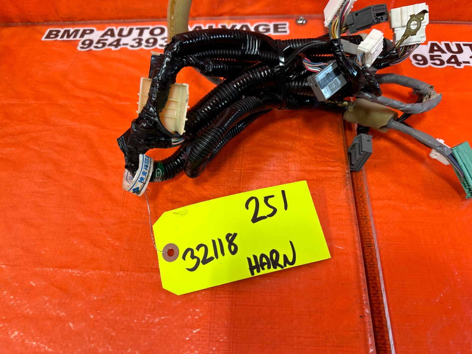2010 10 HONDA ACCORD SEDAN EX   AUDIO SUB WIRE HARNESS   32118 TA0 A21   OEM 2512
