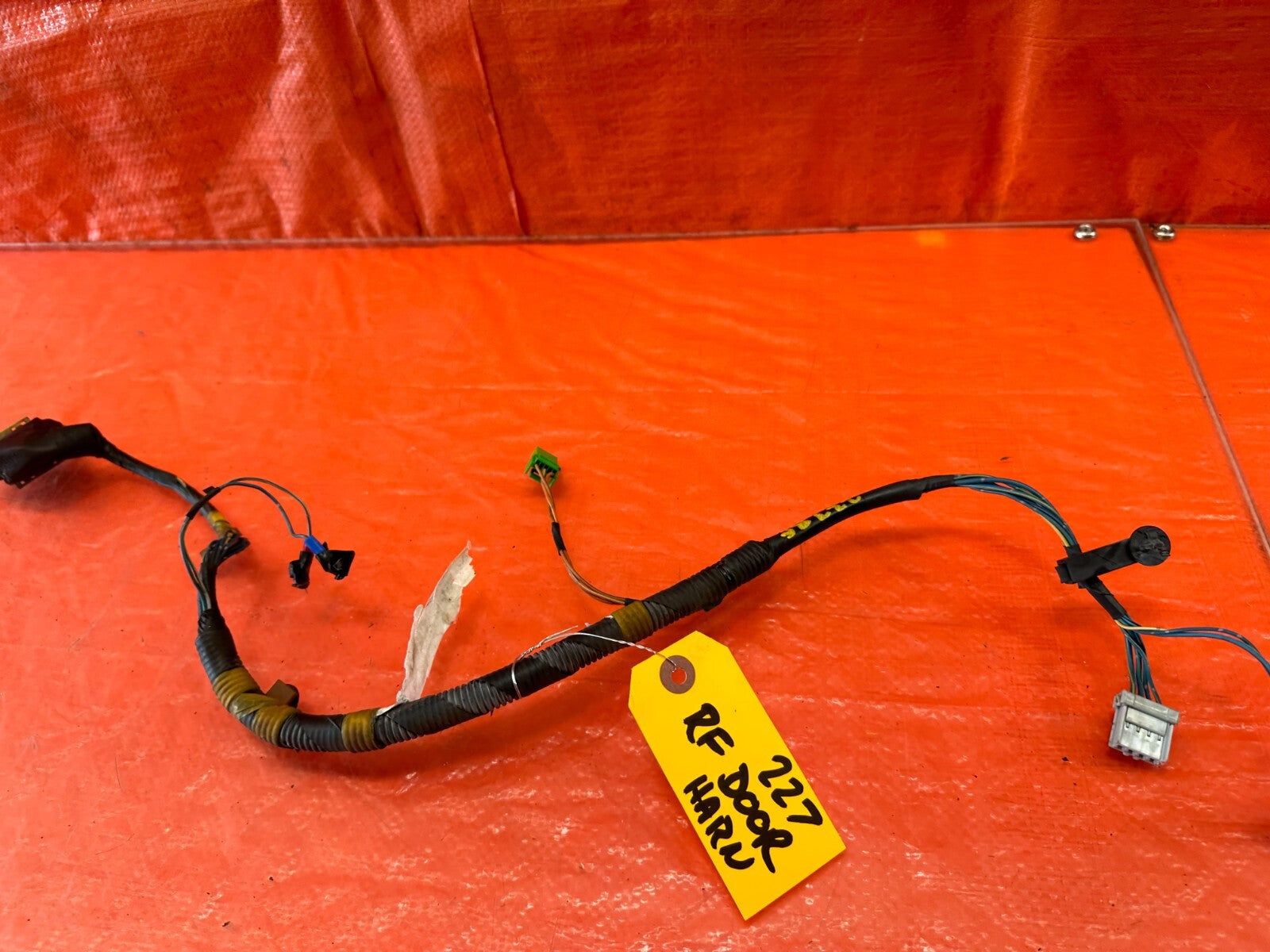 93 94 HONDA DEL SOL SI   RIGHT FRONT DOOR WIRING HARNESS WIRE LOOM OEM 2272