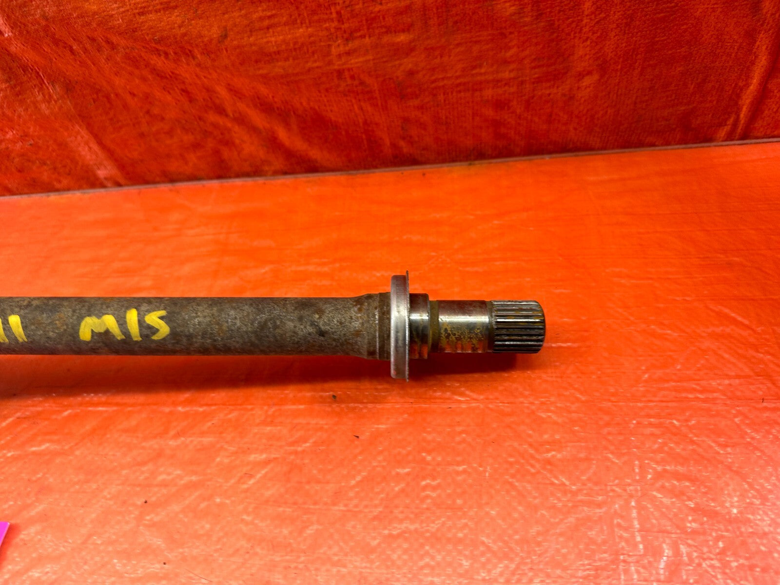 13 17 HONDA ACCORD SEDAN   AUTOMATIC   INTERMEDIATE MID HALF JACK SHAFT OEM #2412