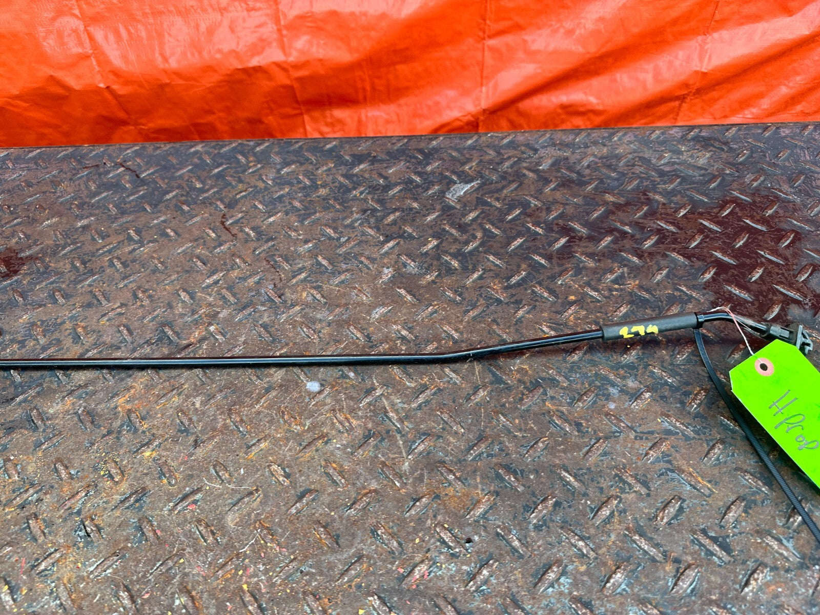 09 14 ACURA TSX   HOOD PROP LEVER SUPPORT ROD STICK   OEM FACTORY #2796