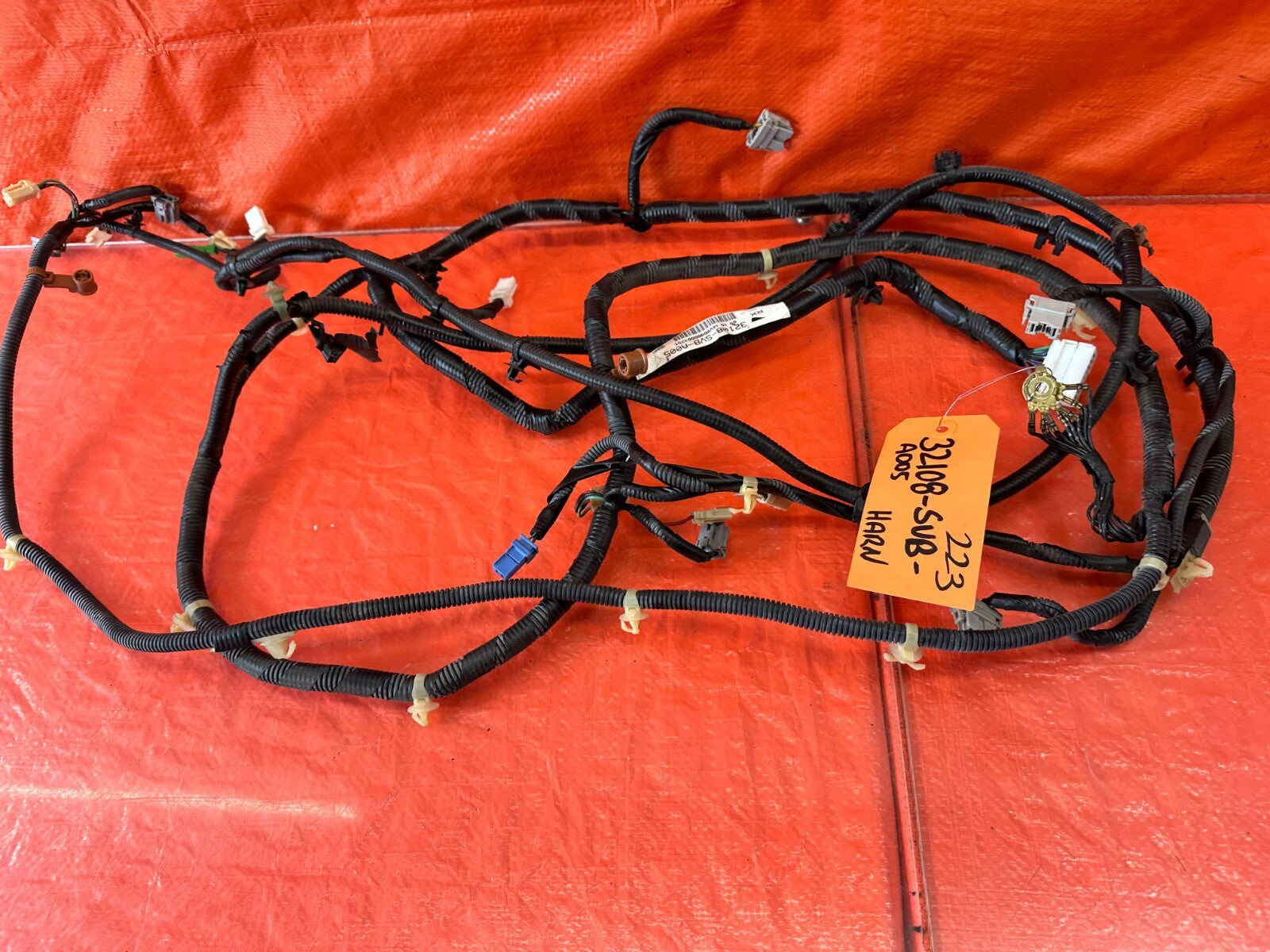 06 11 HONDA CIVIC SI 2D   REAR TAIL LIGHT LAMP WIRING HARNESS WIRE LOOM OEM #2234