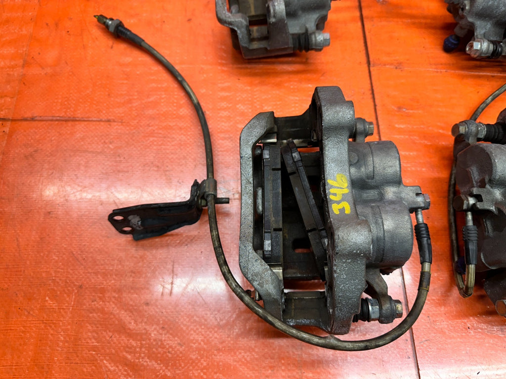 03-08 NISSAN 350Z FRONT REAR LEFT RIGHT BRAKE CALIPERS SET OF 4 OEM #3467