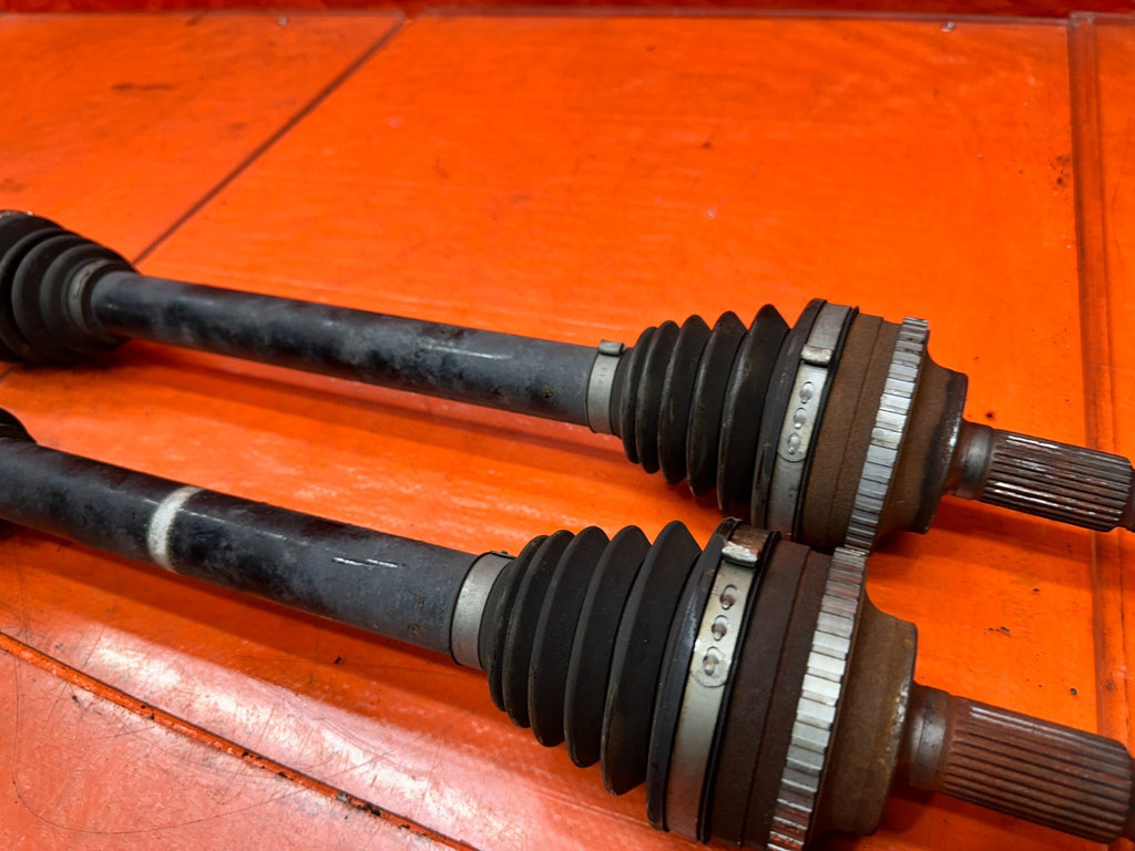 00 03 HONDA S2000 AP1 2.0L REAR DRIVE CV AXLES HALF SHAFTS LEFT RIGHT SET OEM #37
