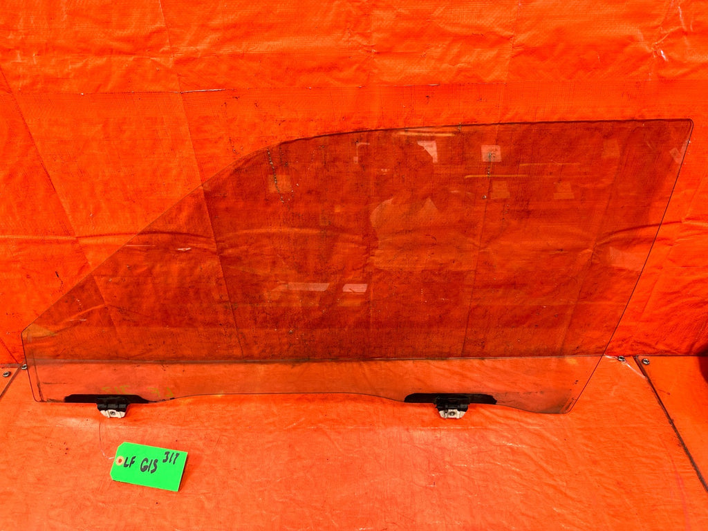 90 91 HONDA CIVIC HATCHBACK   DOOR GLASS WINDOW   DRIVER LEFT SIDE    OEM 3170