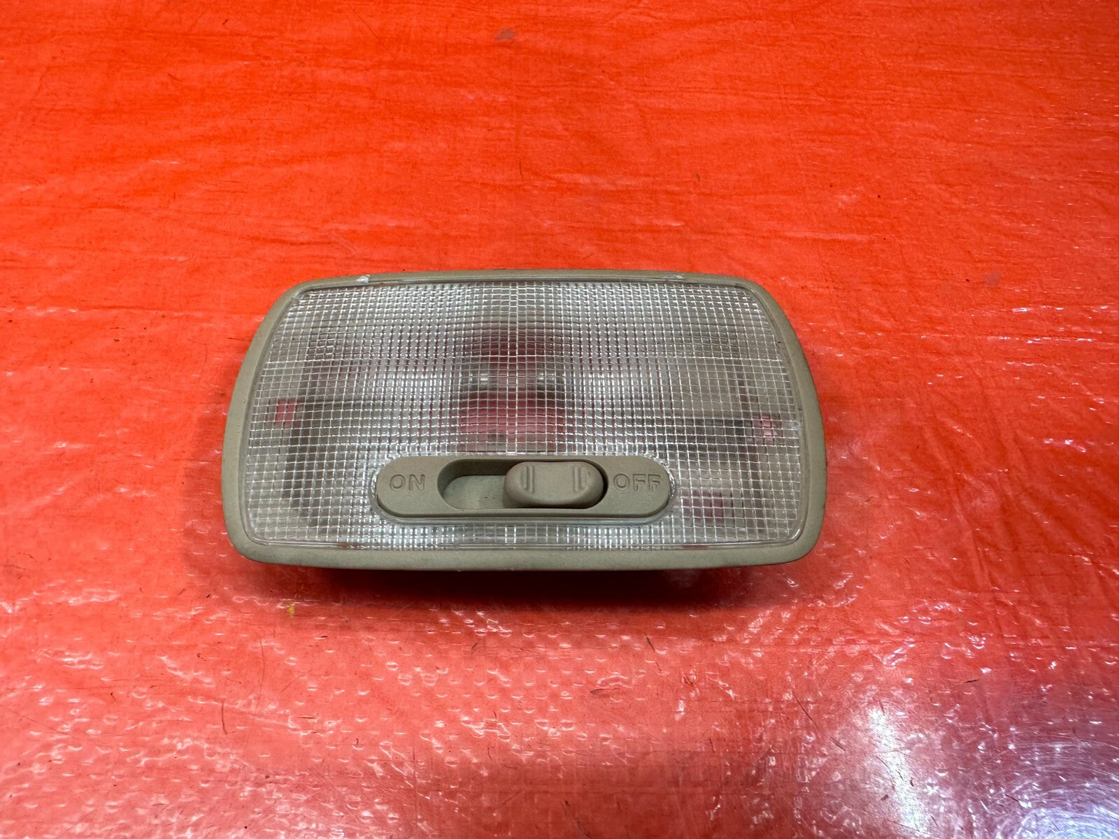 04 08 ACURA TSX   REAR   DOME MAP READING LIGHT LAMP   TAN   OEM FACTORY #2055