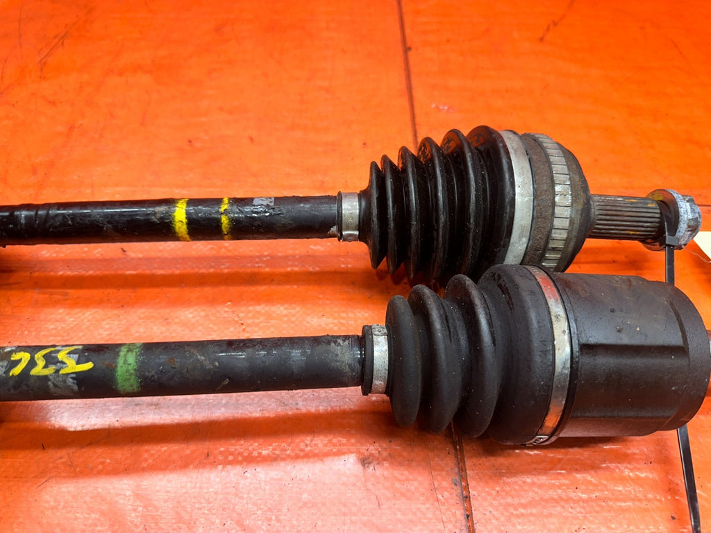 97 01 HONDA PRELUDE 2.2L MT MANUAL CV AXLES HALF SHAFTS LEFT RIGHT SET OEM #3365