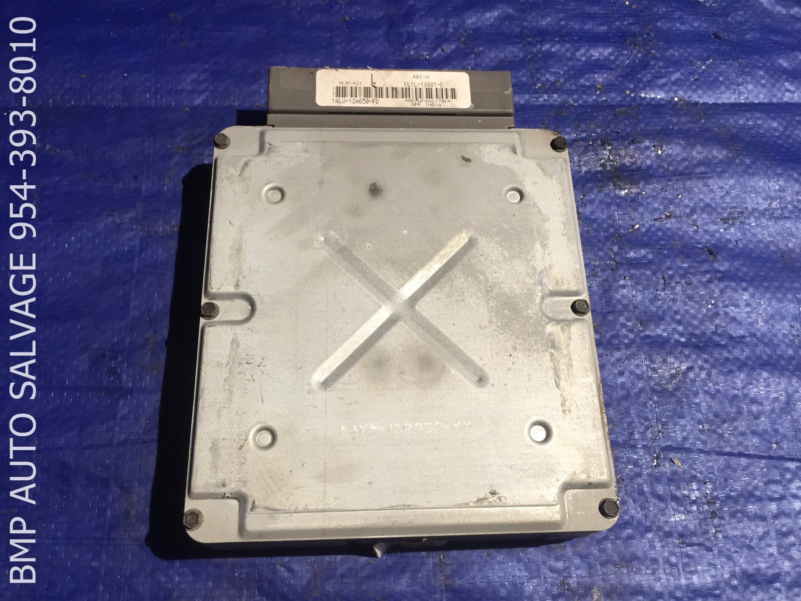 OEM 2001 FORD TAURUS ECU 1ALU 12A650 FD ENGINE COMPUTER BRAIN ECM #1112 #G4120