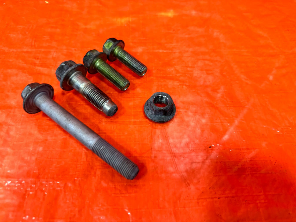 12 15 HONDA CIVIC SI   K24Z7 PASSENGER RIGHT TRANSMISSION MOTOR MOUNT BOLTS 2695
