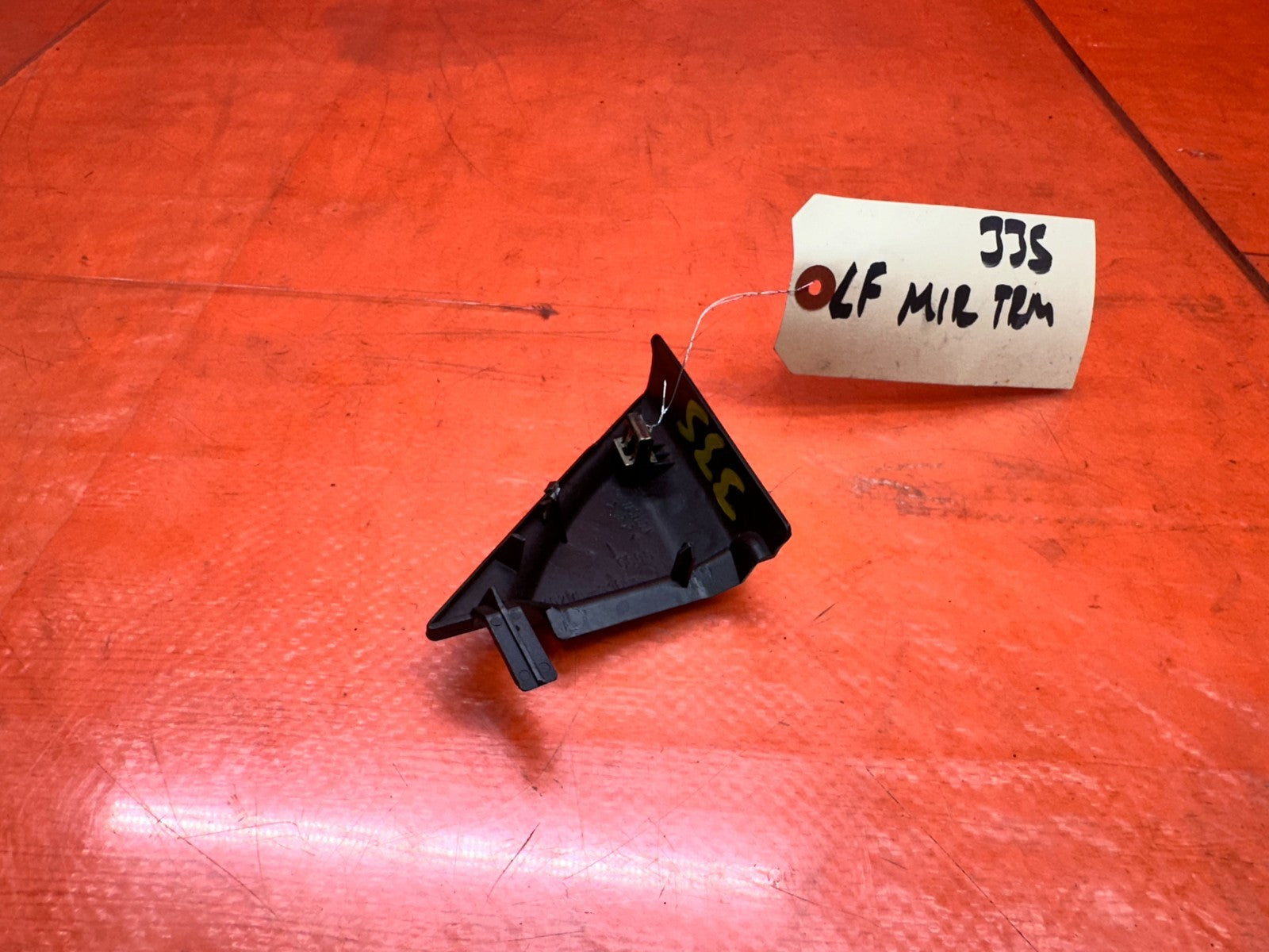 97 01 HONDA PRELUDE 2.2L DRIVER LEFT INNER DOOR MIRROR COVER TRIM PLASTIC OEM #35