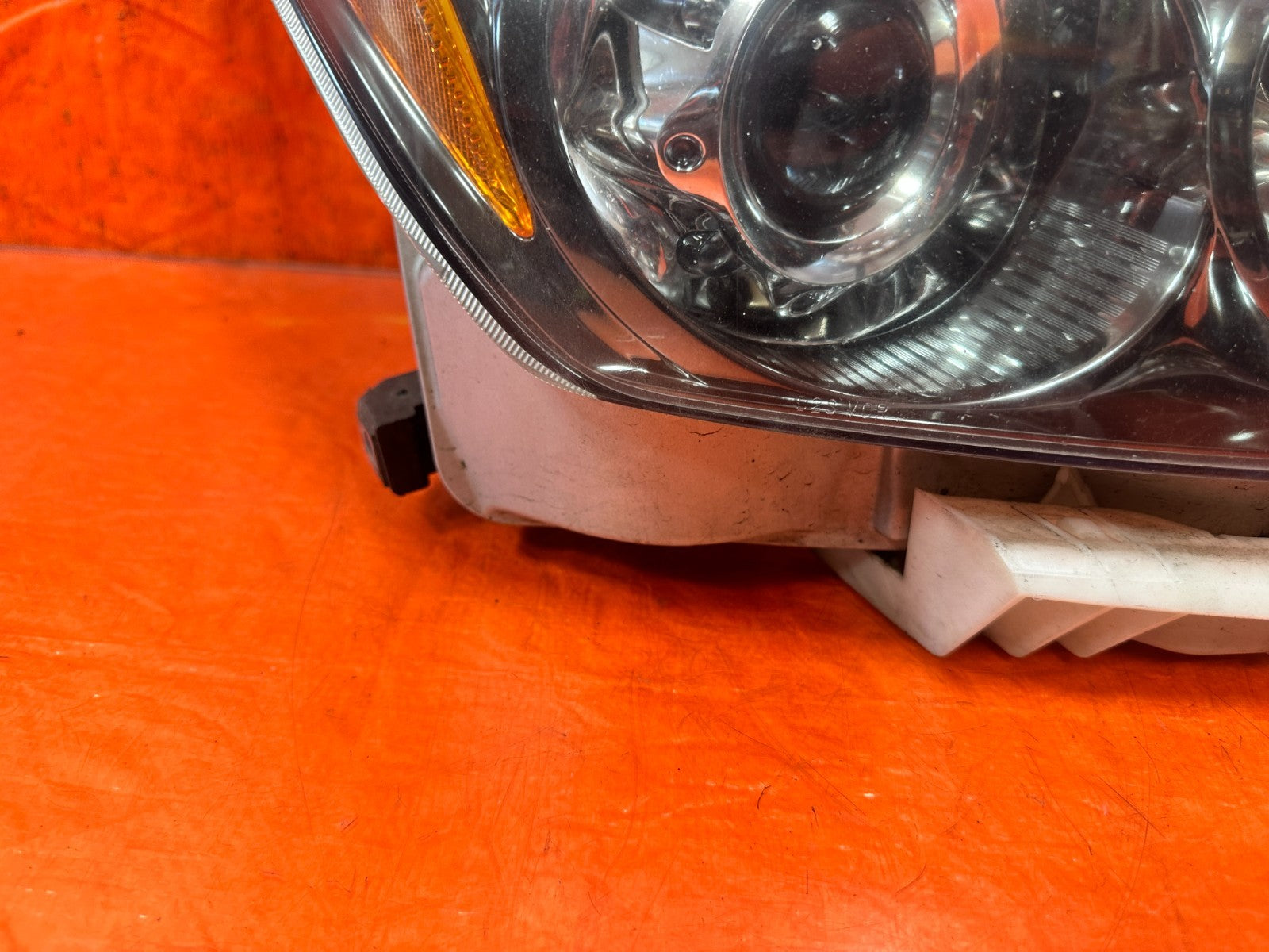 11 15 INFINITI G37 Q60 COUPE RIGHT PASSENGER HID HEADLIGHT LAMP BLACK IPL #3294
