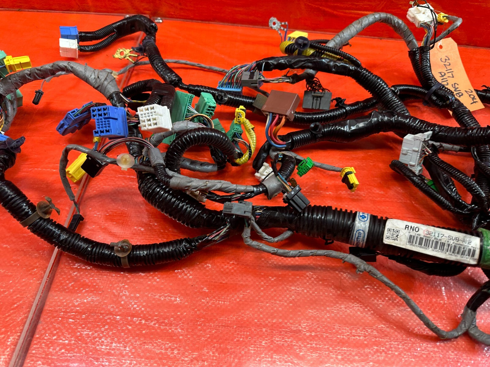 2008 08 HONDA CIVIC SI 2D COUPE   INSTRUMENT GAUGE CLUSTER DASH HARNESS OEM #2048