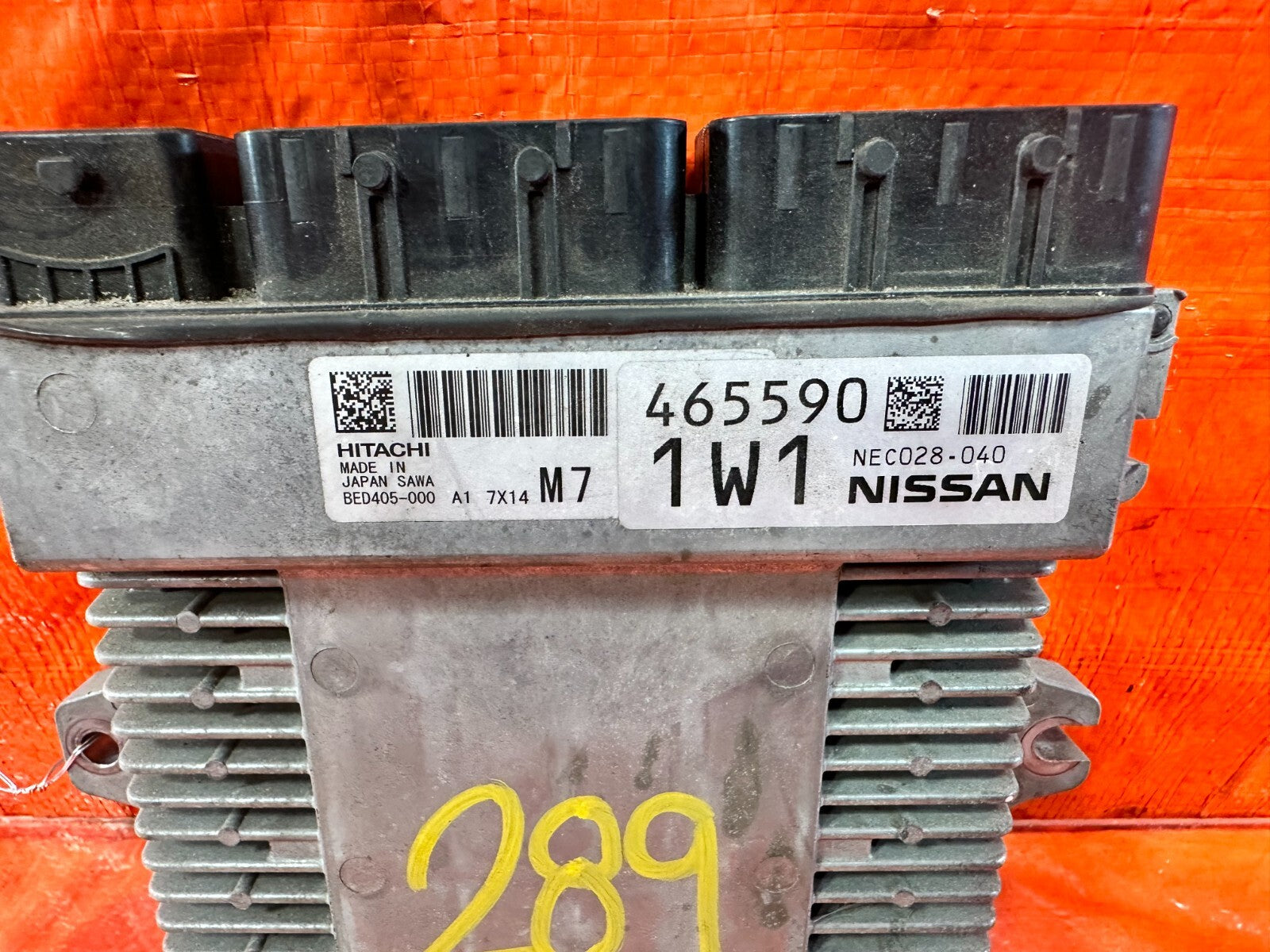 2018 18 INFINITI Q60 RED SPORT 400   VR30DDTT HI OUPUT   ENGINE COMPUTER ECU 2893