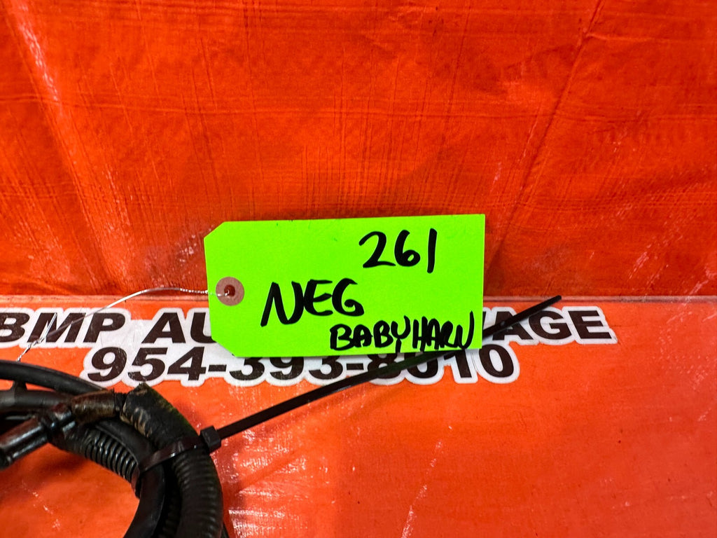 2002 02 LEXUS SC430   NEGATIVE TERMINAL & GROUND WIRE HARNESS SET   OEM #2615