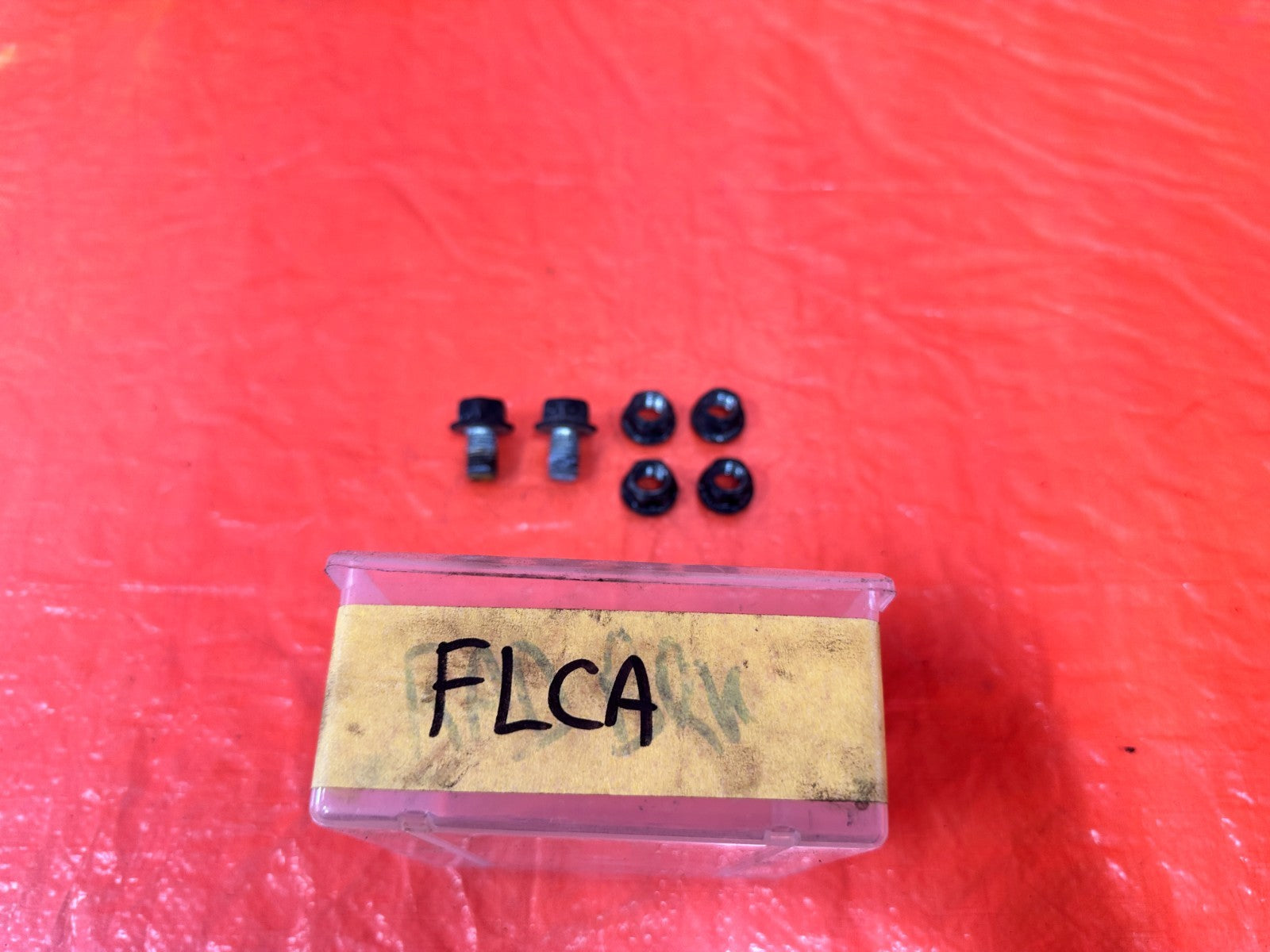 06 11 HONDA CIVIC SI   FRONT LOWER CONTROL ARM BOLTS HARDWARE   OEM FACTORY #3080