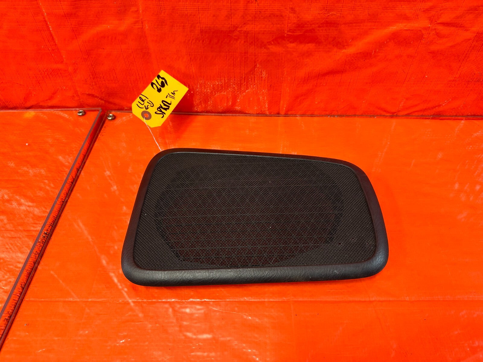 97 01 HONDA PRELUDE   DRIVER LEFT REAR SPEAKER TRIM   OEM FACTORY #2630