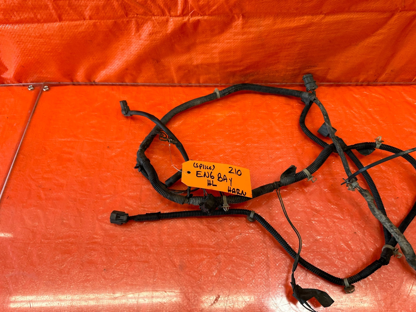 99 01 HONDA PRELUDE   LEFT CABIN / ENGINE ROOM WIRE HARNESS WIRING LOOM OEM #2106