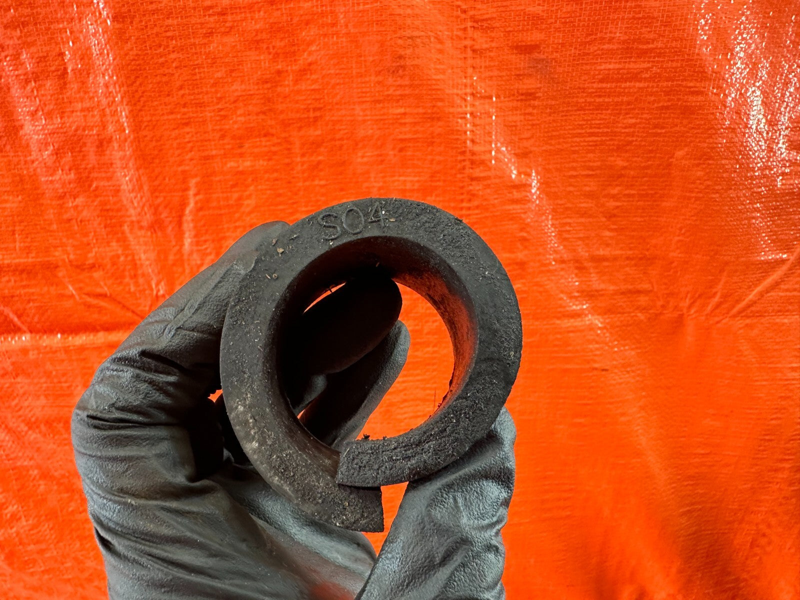96 00 HONDA CIVIC   POWER STEERING RACK GEAR BOX RUBBER MOUNT BUSHING   OEM #2084