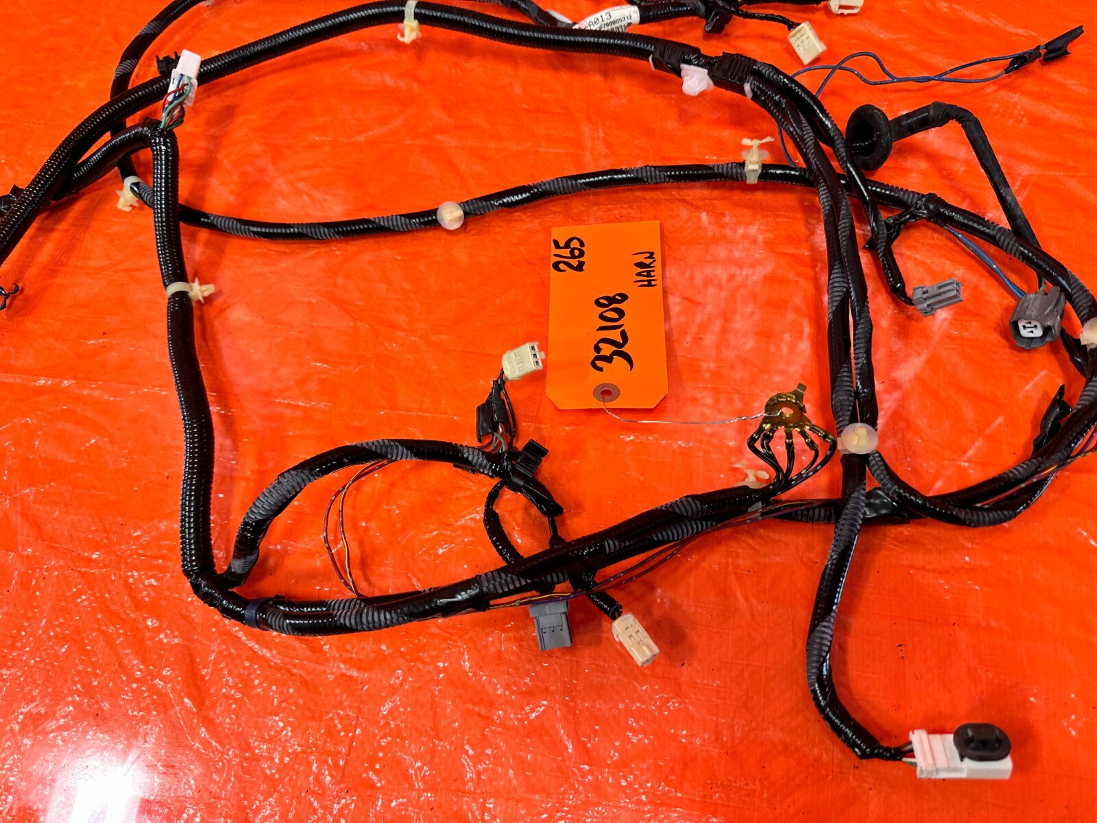 2013 13 HONDA CIVIC SI 2D COUPE REAR / TAIL LIGHT LAMP WIRING HARNESS WIRE LOOM8