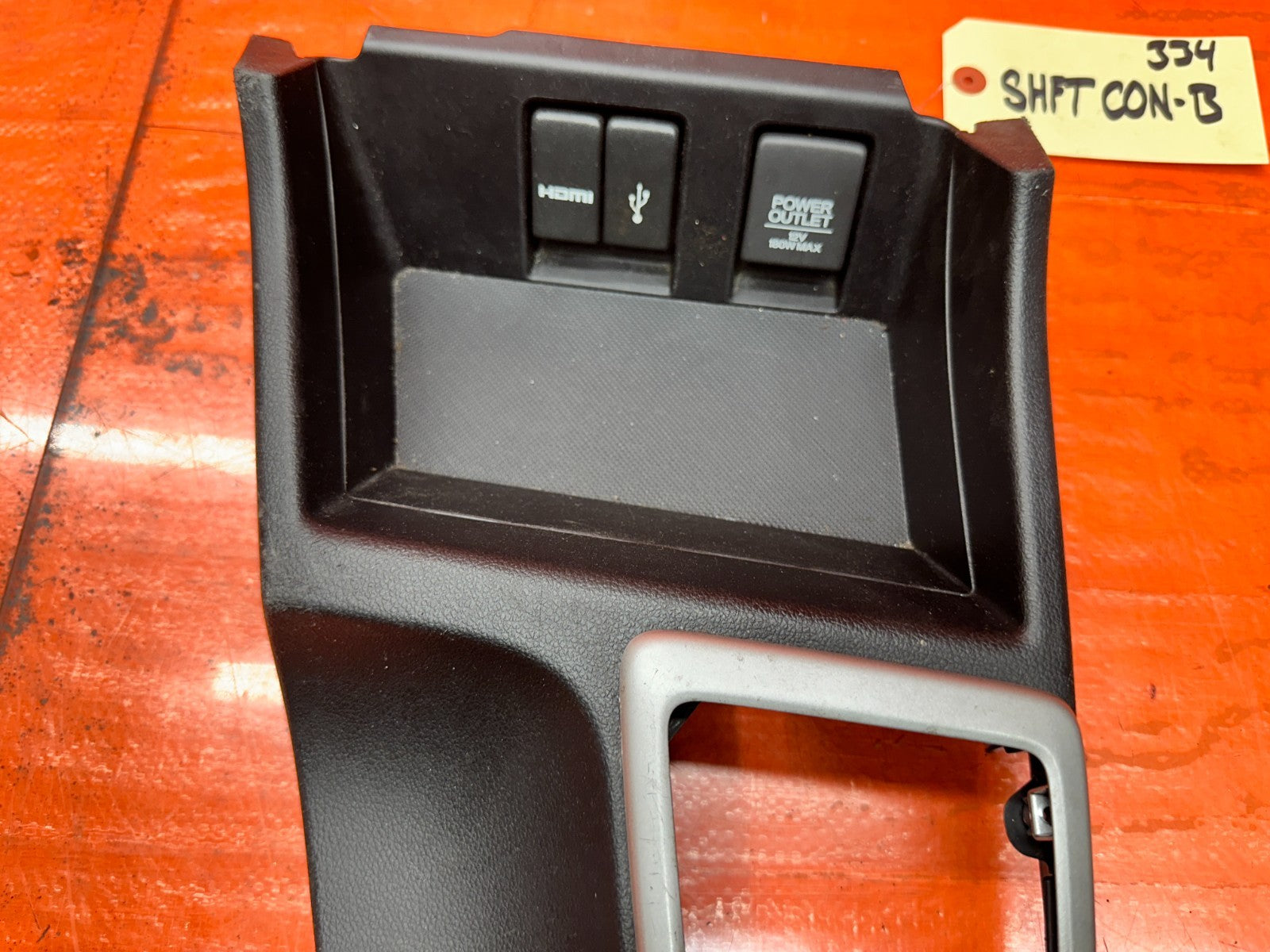 13 15 HONDA CIVIC SI SEDAN   6 SPEED MANUAL SHIFTER CENTER CONSOLE   OEM #3345