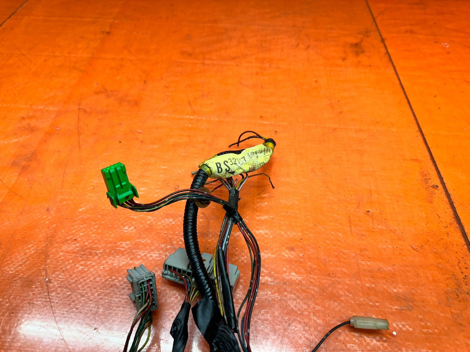 92 95 HONDA CIVIC 1.6L   5 SPEED MANUAL GAUGE CLUSTER WIRE HARNESS   OEM #3338