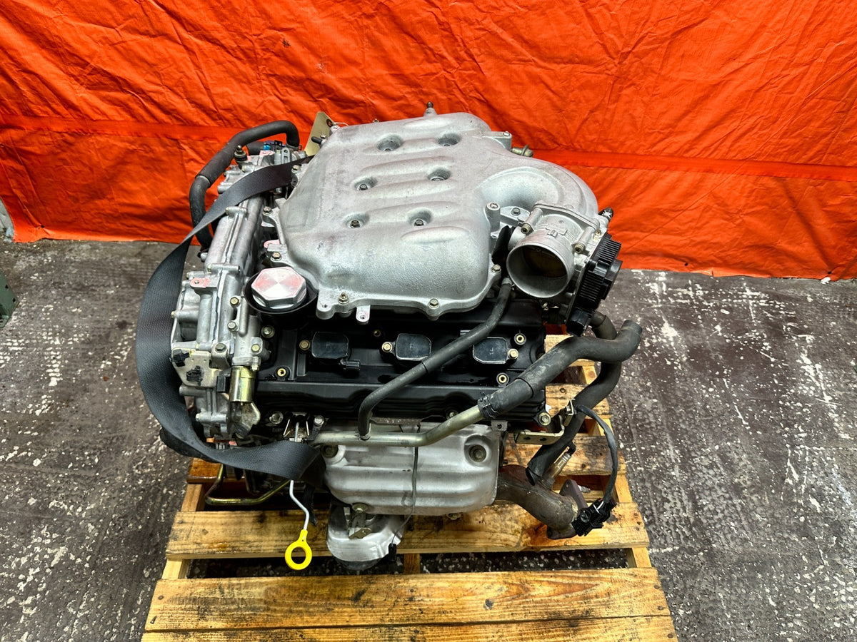 03-06 NISSAN 350Z 3.5L VQ35DE ENGINE MOTOR LONG BLOCK ASSEMBLY RWD OEM #3468