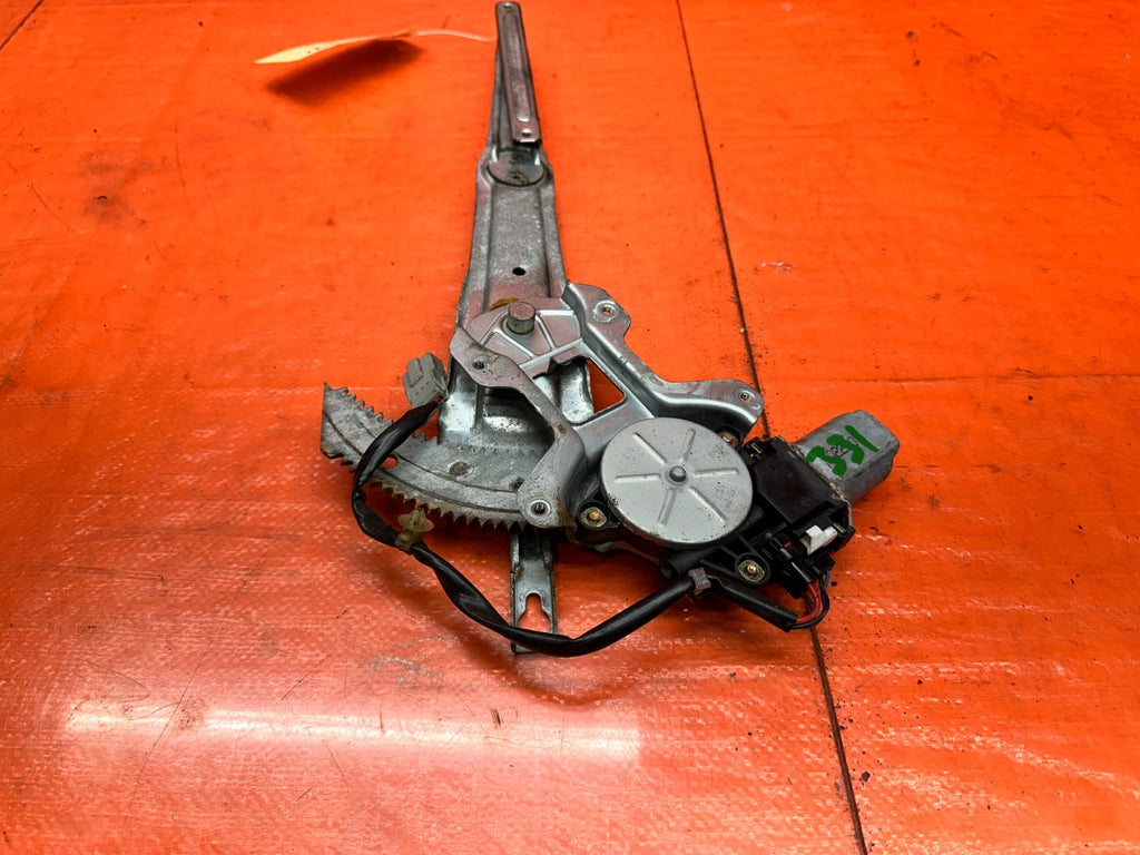 94 01 ACURA INTEGRA 2D LEFT DRIVER POWER WINDOW REGULATOR WITH MOTOR OEM #3314