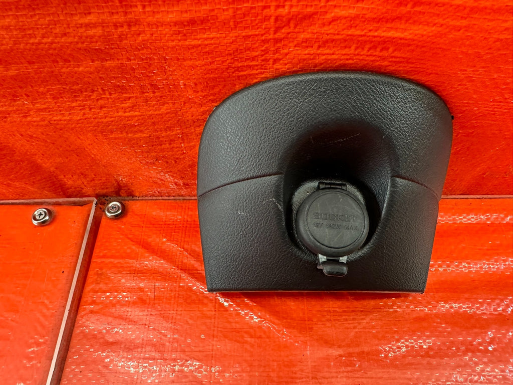 02 05 HONDA CIVIC SI EP3 HATCH 12 VOLT SOCKET INSTRUMENT CENTER FRONT COVER #2136