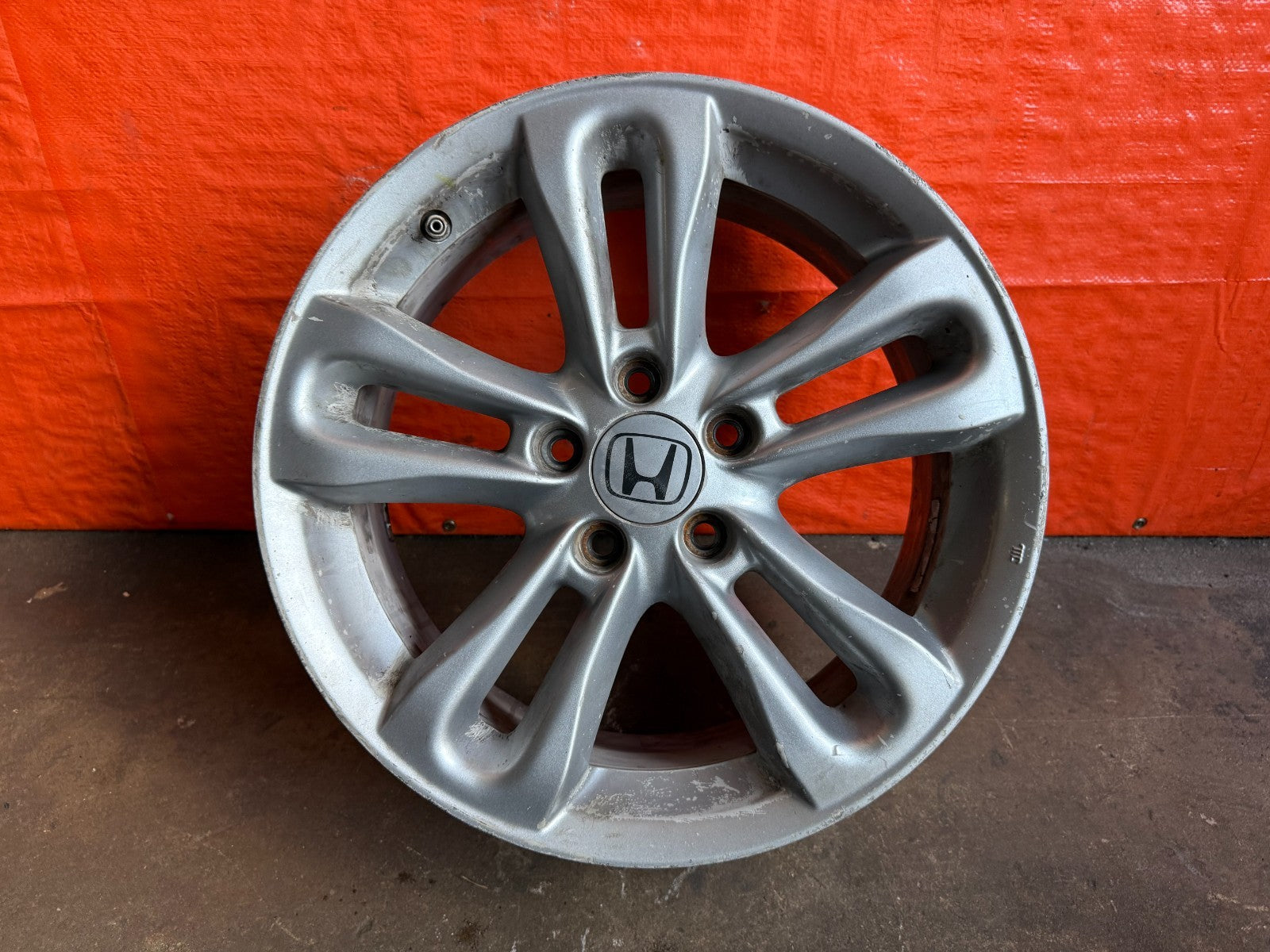06 11 HONDA CIVIC SI   FACTORY 5 SPOKE 17 INCH WHEEL RIM   OEM GENUINE OE 3067