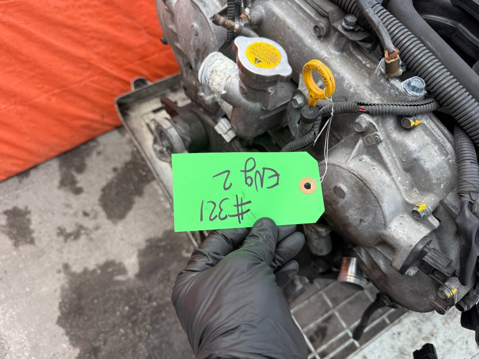 09-13 INFINITI G37 VQ37VHR REAR WHEEL DRIVE (RWD) - ENGINE MOTOR LONG BLOCK 51K13