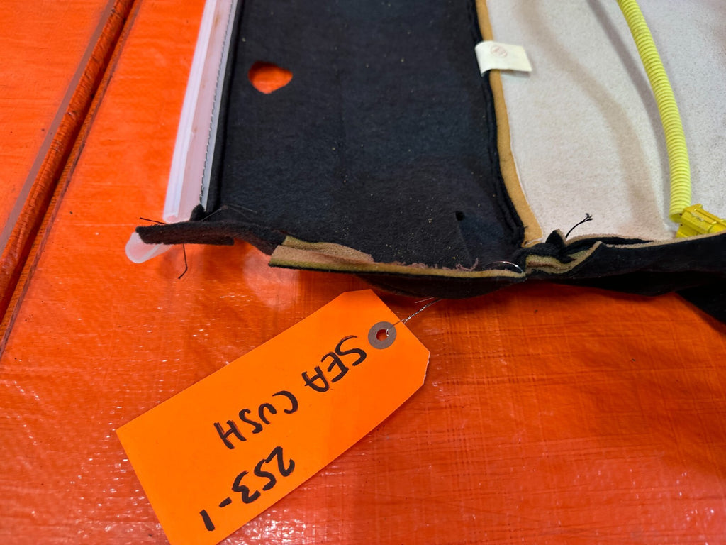 06 11 HONDA CIVIC SI DRIVER LEFT FRONT UPPER SEAT SKIN CLOTH FABRIC COVER OEM 5315