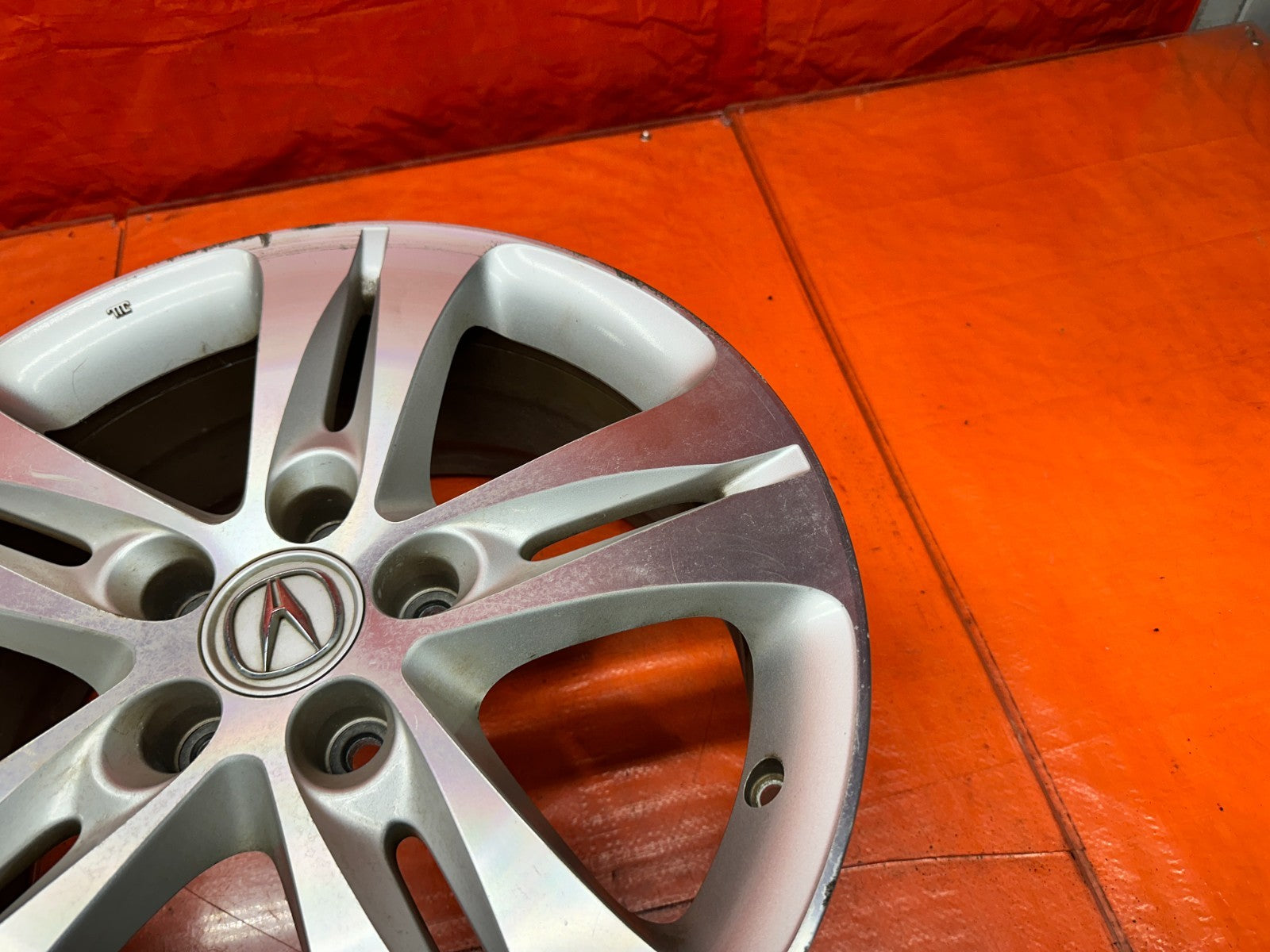 09 14 ACURA TSX V6 18 INCH 5 SPOKE ALLOY WHEEL RIM 18x8 5x114.3 OEM FACTORY5