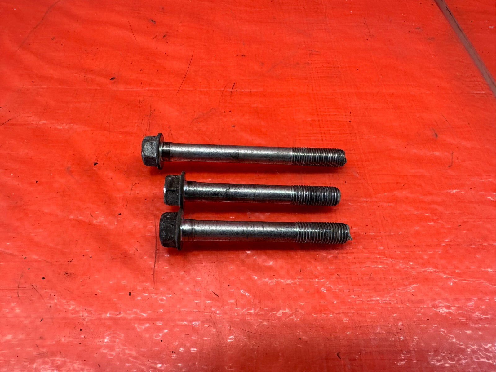 09 14 ACURA TSX   PASSENGER RIGHT ENGINE MOTOR MOUNT BOLTS HARDWARE   OEM #2330