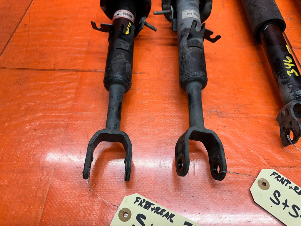 03-08 NISSAN 350Z FRONT SHOCKS SPRINGS STRUTS AND REAR SHOCKS SET OEM #34610