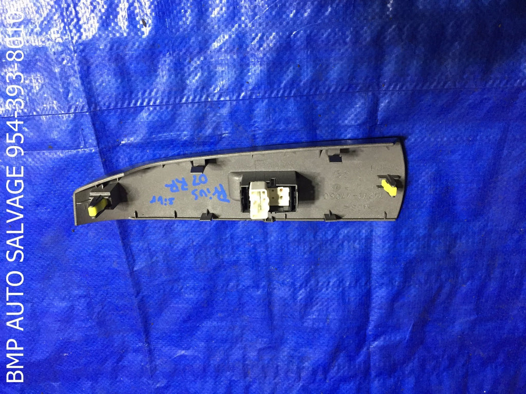OEM 2007 TOYOTA PRIUS PASSENGER SIDE RIGHT REAR WINDOW SWITCH2