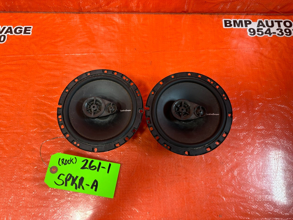 06 11 HONDA CIVIC   ROCKFORD FOSGATE R165X3 SPEAKERS   #2610