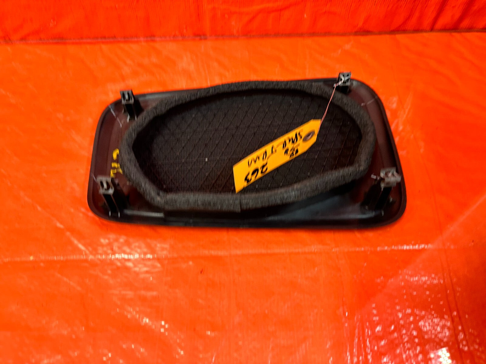 97 01 HONDA PRELUDE   PASSENGER RIGHT REAR SPEAKER TRIM   OEM FACTORY #2635