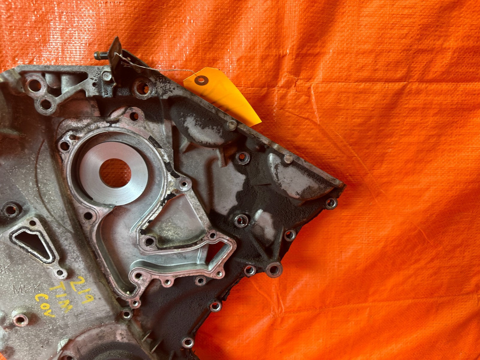 14 16 HYUNDAI GENESIS COUPE 3.8L   ENGINE MOTOR TIMING COVER   OEM FACTORY #2195