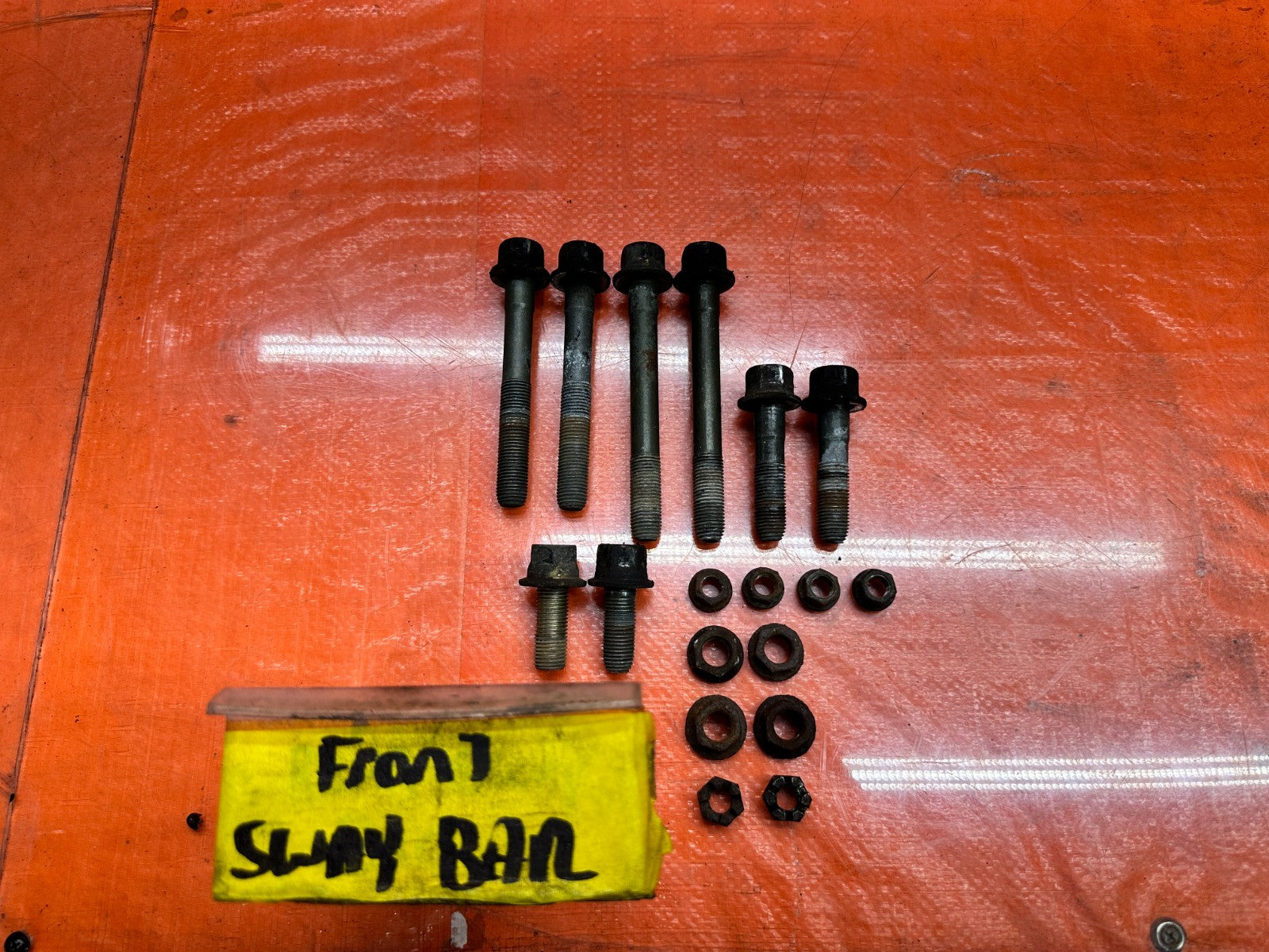 92 95 HONDA CIVIC EX 1.6L   FRONT CONTROL ARM BOLTS HARDWARE   OEM #3330
