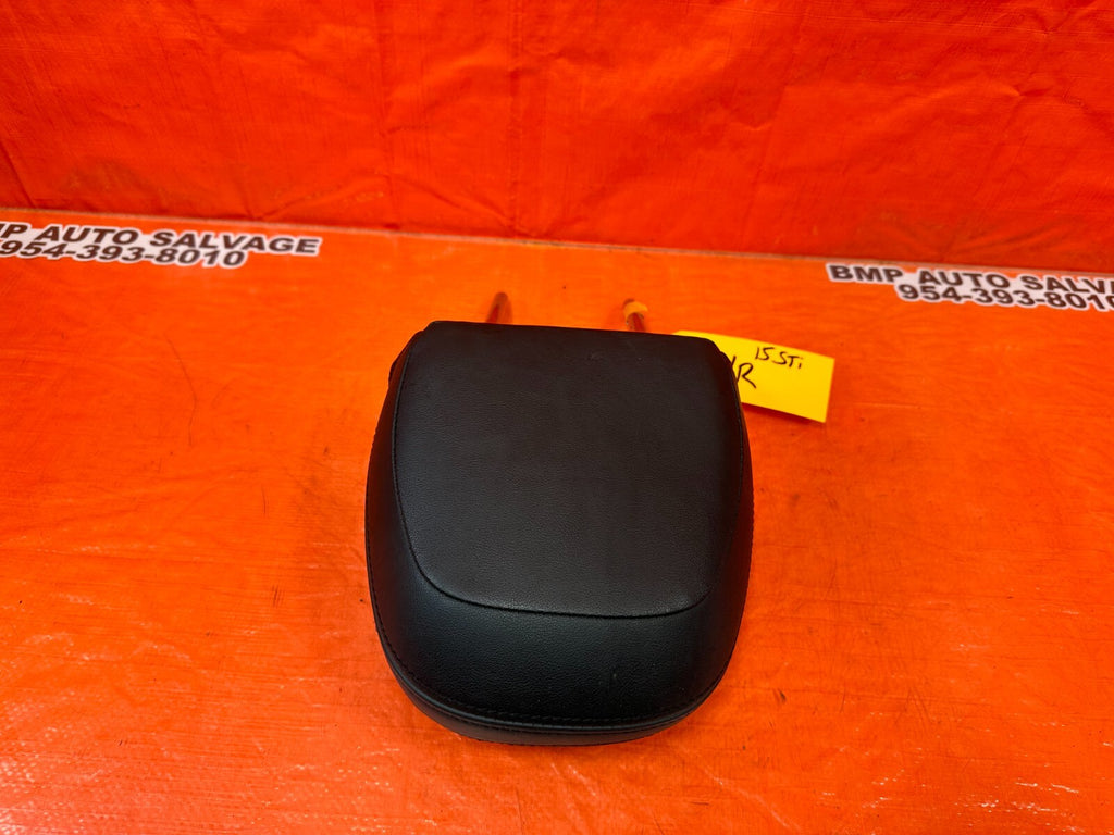 15 19 SUBARU WRX STI   FRONT SEAT HEAD REST   LEFT OR RIGHT   BLACK W RED STITCH12