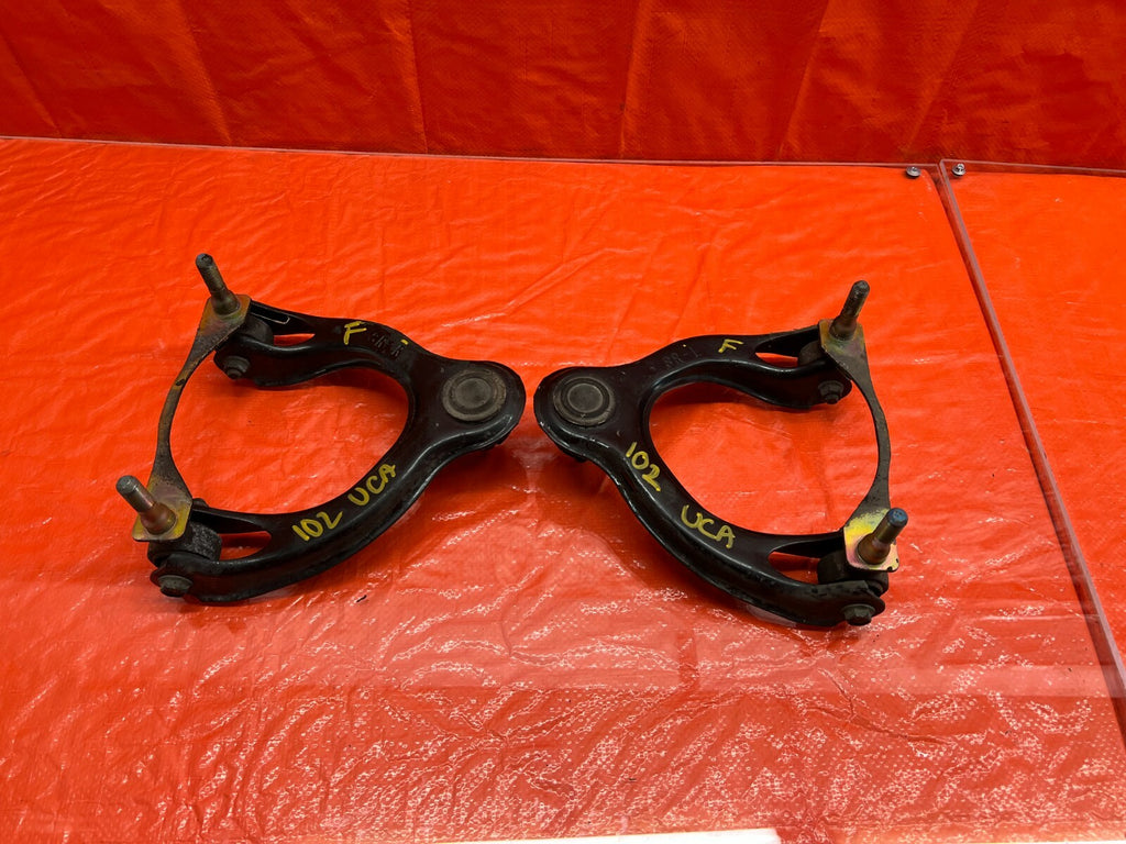 94 01 ACURA INTEGRA   FRONT   UPPER CONTROL ARM SET OF 2   LEFT RIGHT   OEM #1020