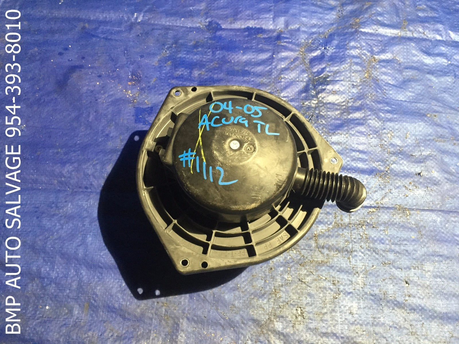 OEM 2004   2005 ACURA TL AIR CONDITIONING HEATER BLOWER MOTOR ASSEMBLY #11120