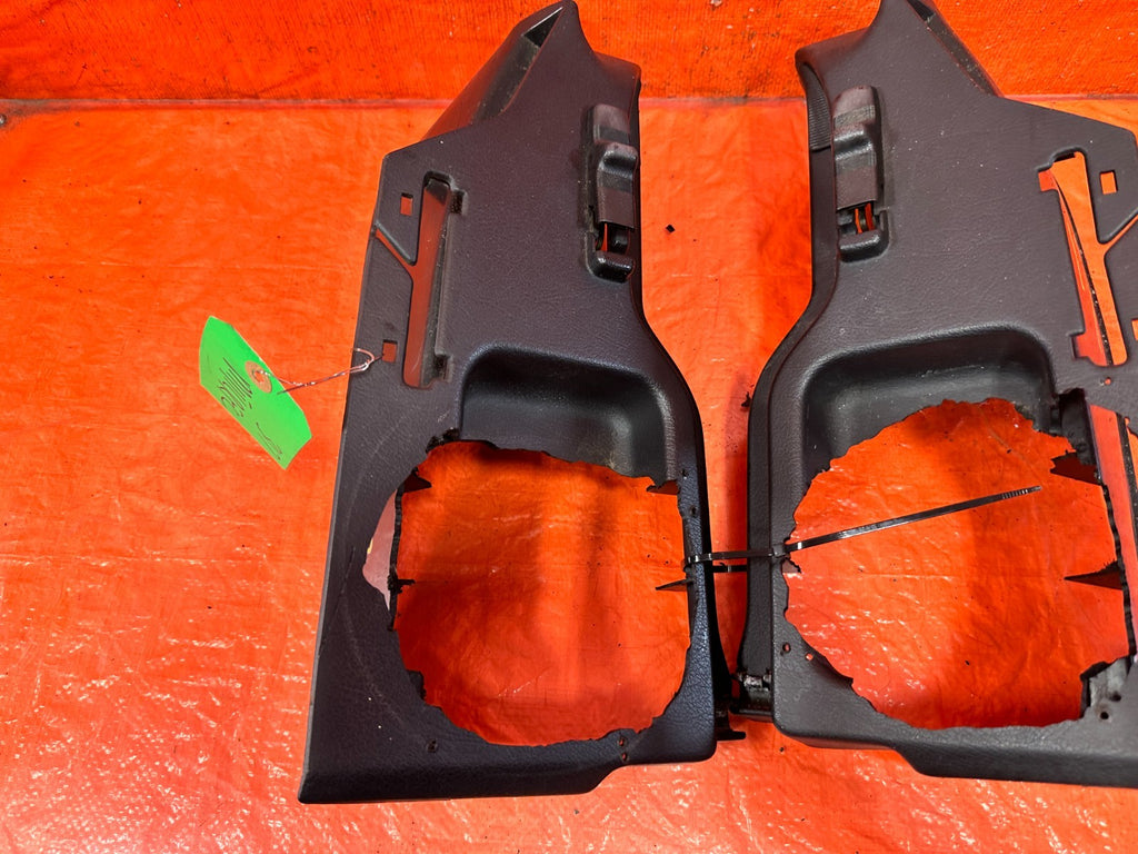90 91 HONDA CIVIC HATCHBACK   REAR SPEAKER MOUNTING TRIM LEFT RIGHT   OEM 3174