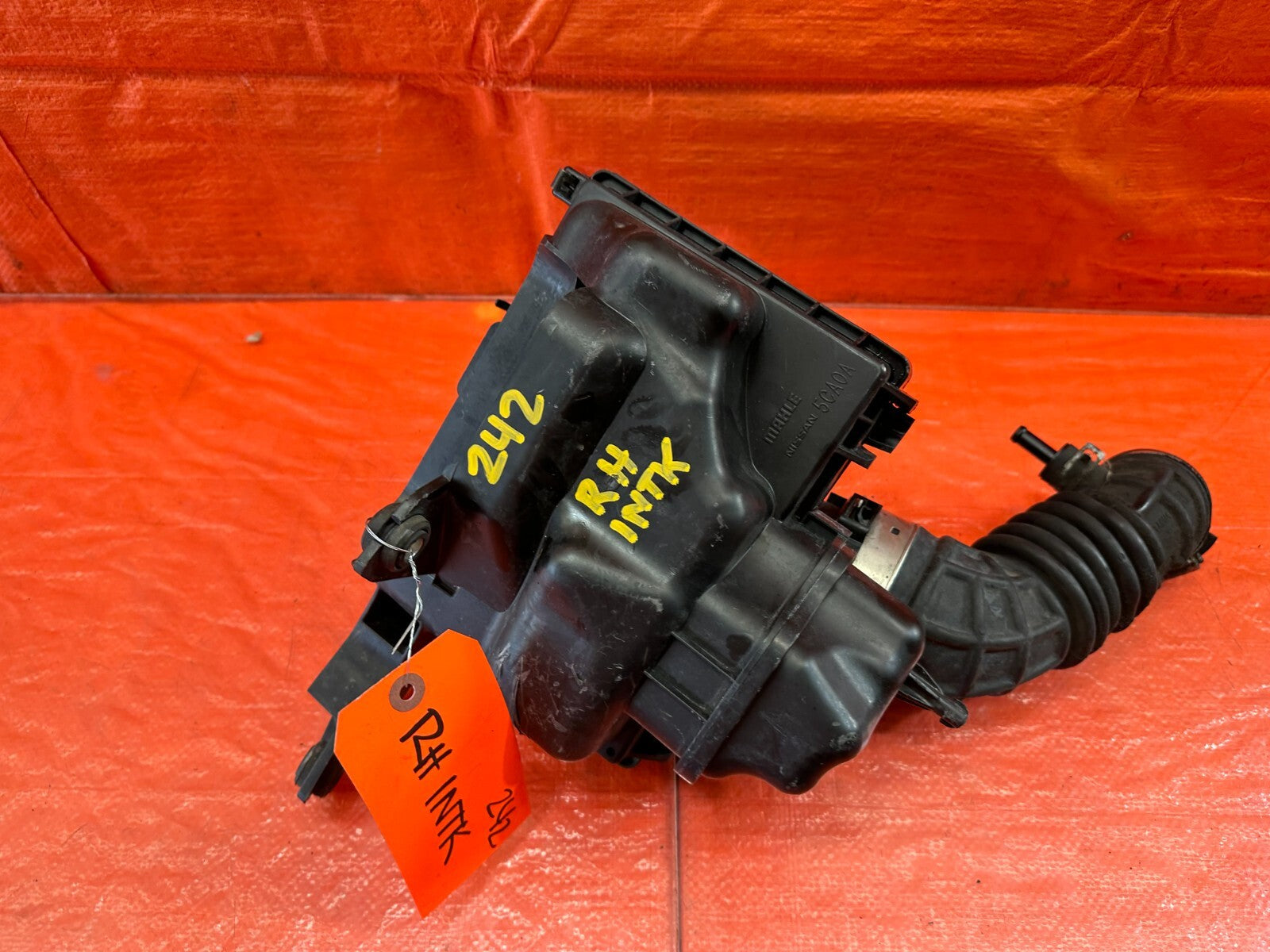 16 20 INFINITI Q50 Q60 3.0 AIR INTAKE HOUSING W/ INLET DUCT ARM RIGHT R OEM #2428