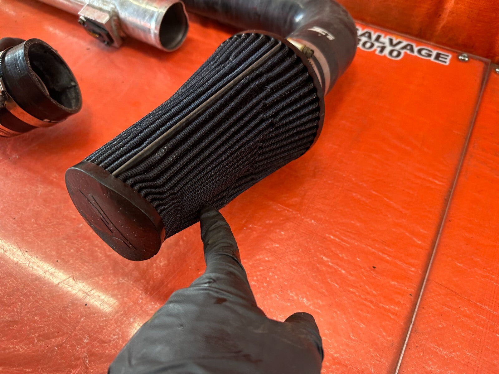 08 15 INFINITI G37 & Q60    2D COUPE   Z1 MOTOR SPORTS COLD AIR INTAKE   FLAW  3