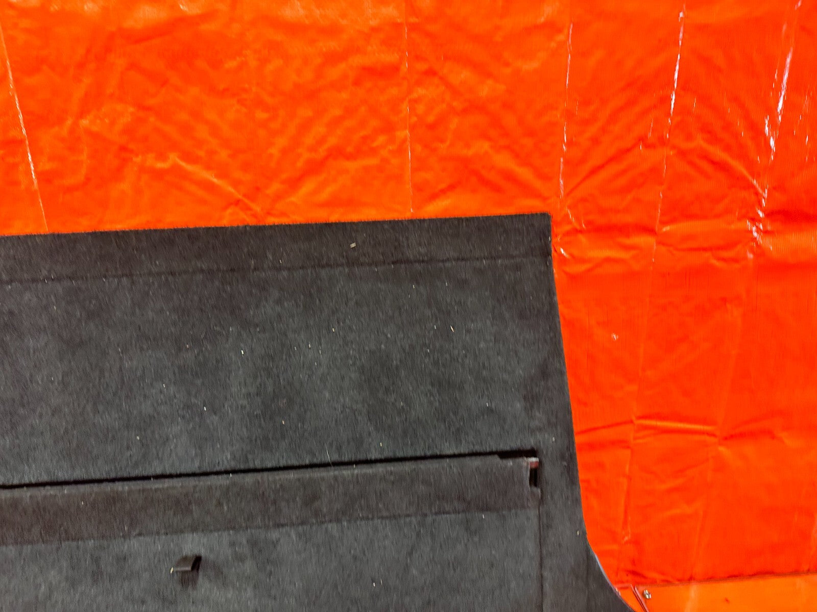 INFINITI G37 CONVERTIBLE CARGO LINER TRUNK MAT CARDBOARD FLAP LINING OEM #2785